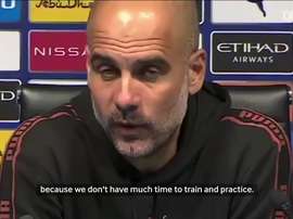 Pep speaks about fixture congestion