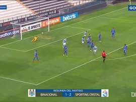 Sporting Cristal superó a Binacional. DUGOUT