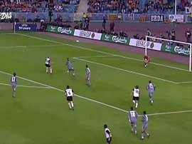 valence remporte la coupe de l'UEFA contre Marseille en 2004. DUGOUT