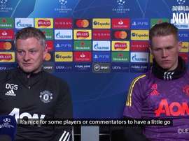 Ole backs Van de Beek. DUGOUT