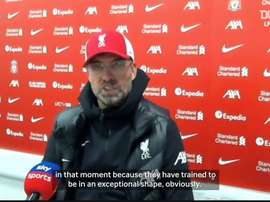 Klopp praised his team. DUGOUT