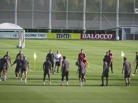 La conferenza stampa e l'allenamento dei bianconeri alla vigilia di Juventus-Lione