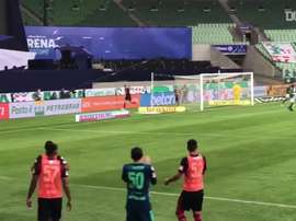 Pedro faz gol no empate do Flamengo com Palmeiras. DUGOUT