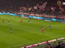 Robert Lewandowski has set a record goalscoring tally for Bayern Munich this term. DUGOUT