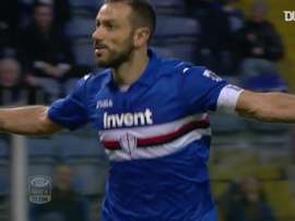 Fabio Quagliarella scored twice as Sampdoria beat SPAL 2-0 back in 2017. DUGOUT