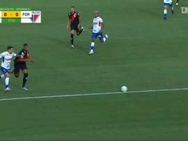 Atletico GO beat Fortaleza 2-0 in a Brasileirao clash. DUGOUT