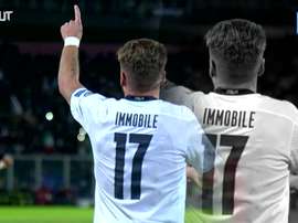 Ciro Immobile has netted 10 times for his country Italy. DUGOUT