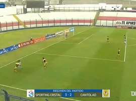Jhon Marchan’s great header goal vs Academia Cantolao. DUGOUT