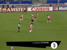 Juventus e seus gols contra equipes francesas na Itália. DUGOUT