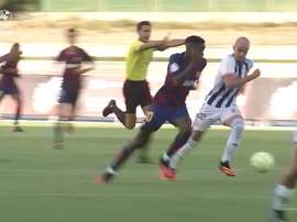 Moriba impressed for Barca. DUGOUT