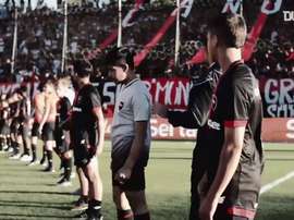 La dernière venue de Maradona à Newells. Dugout