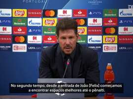 Simeone reconhece superioridade do RB Leipzig sobre o Atlético de Madrid. DUGOUT