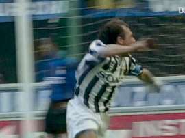 La rete di Conte contro l'Inter. Dugout