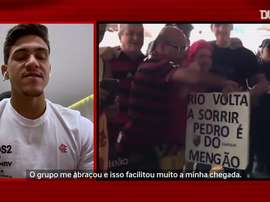Pedro destaca união do grupo do Flamengo. DUGOUT