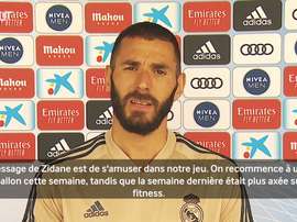 Benzema veut gagner contre Eibar. Dugout