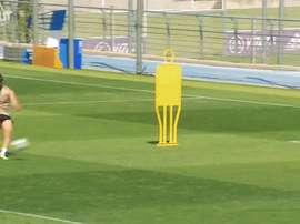 Madrid trained for the last time before the Alavés match. DUGOUT