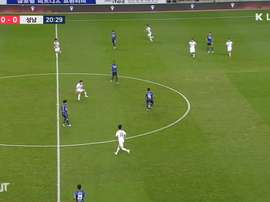 Na Sang-ho got a brace for Seongnam in their 0-2 win at Incheon. DUGOUT