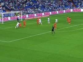 Golaço de chaleira de Cristiano Ronaldo contra o Valência. DUGOUT