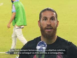 Sergio Ramos marcou um dos gols contra o Real Betis. DUGOUT