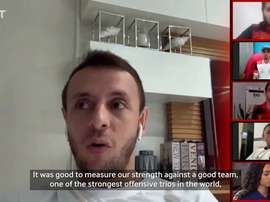 Rafinha: Mané is the best striker I've ever faced for Flamengo. DUGOUT