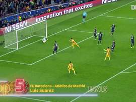 Le migliori cinque reti di Suarez in Champions. Dugout