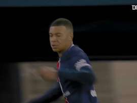 Kylian Mbappé's superb brace vs Montpellier in Ligue 1. DUGOUT