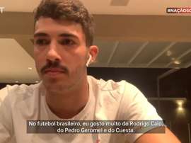 Gustavo Henrique diz quem são seus zagueiros preferidos. DUGOUT