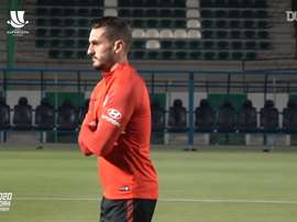 How Atlético trained before the Spanish Super Cup. DUGOUT