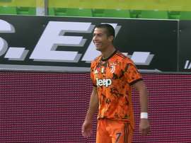 La doppietta di Ronaldo contro lo Spezia. Dugout