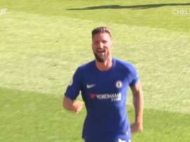 Giroud got the only goal of the game. DUGOUT