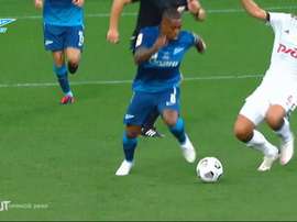 Malcom has had a very good August for Zenit. DUGOUT
