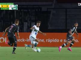 Vasco da Gama were beaten 0-1 by Coritiba in the Brasileirao. DUGOUT