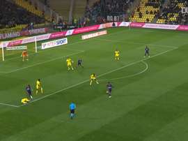 VIDÉO : le but de Martin Terrier contre Nantes. Dugout