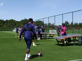 Futetênis, diversão garantida no Tottenham. DUGOUT