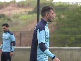 La prima sessione del Manchester City. Dugout