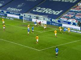 Cedric Itten’s header defeats Motherwell. DUGOUT