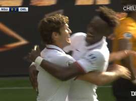 Tammy Abraham was the man of the match in Chelsea's 2-5 victory over Wolves. DUGOUT