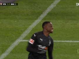 Zakaria's powerful run and finish vs Stuttgart. DUGOUT