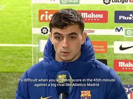 Barcelona were beaten 1-0 at Atletico Madrid in La Liga. DUGOUT