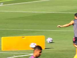 Real Madrid completed another training session. DUGOUT