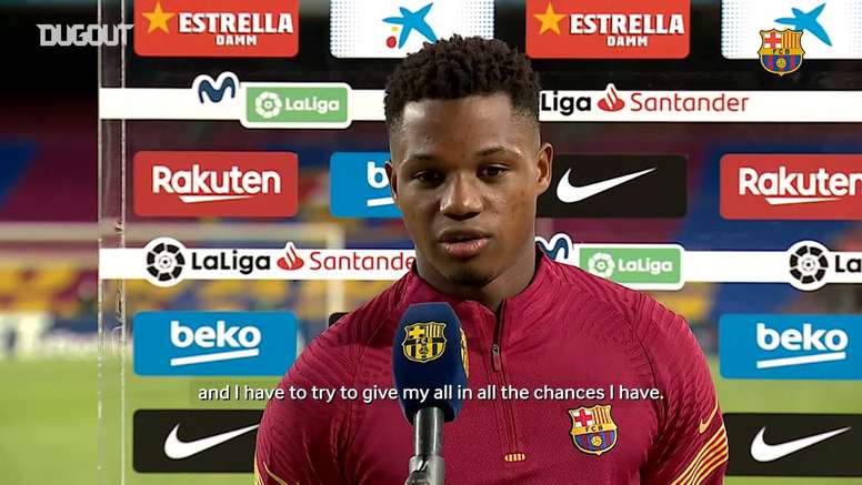 Video Ansu Fati I Have To Go Step By Step Besoccer