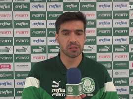 Abel Ferreira concedeu entrevista após derrota para o Flamengo. DUGOUT