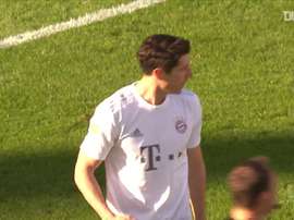 Lewandowski chegou ao seu 27° gol nesta edição da competição. DUGOUT