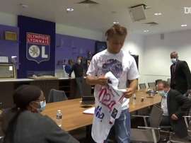 He has signed. DUGOUT