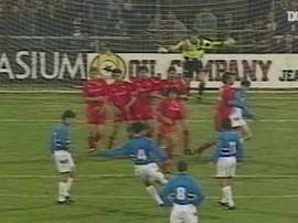 Le titre en Coupe d'Italie de la Sampdoria en 1994. DUGOUT