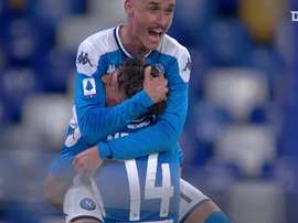 Jose Callejon could well leave Napoli to return to Spain. DUGOUT