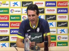 Emery descarta que al Barça le pese el tema extradeportivo. Captura/Dugout