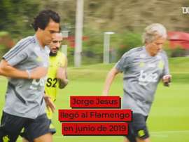 El increíble periplo de Jorge Jesus en Flamengo. DUGOUT