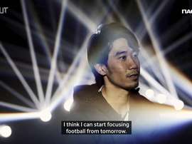 Shinji Kagawa's first PAOK interview. DUGOUT