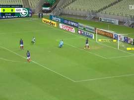 Goias had taken the lead in their Brasileirao match with Fortaleza. DUGOUT
